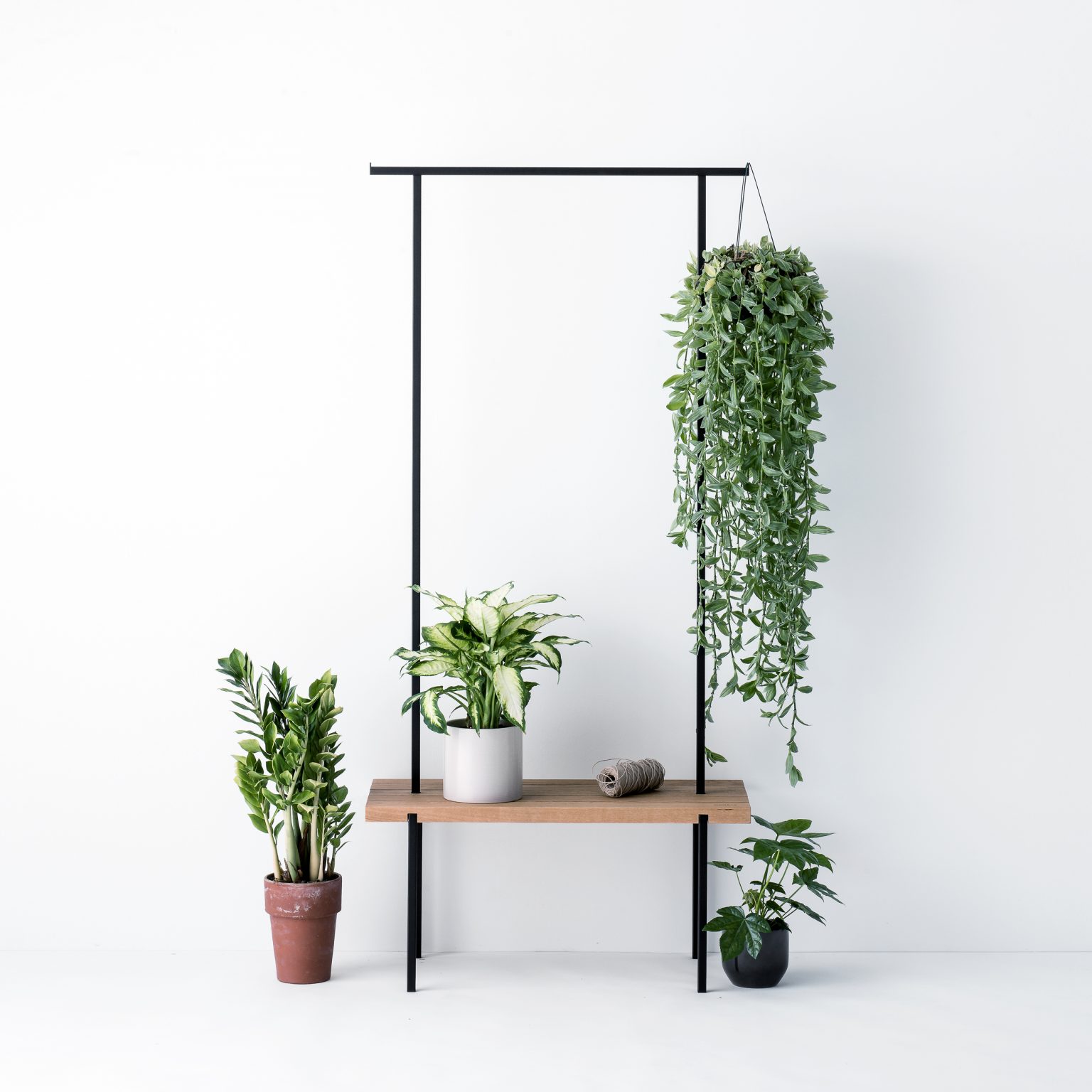 Weld Coat Rack Oak 01 Coat Rack - weld & co