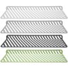 Wandregal Grid 01 von weld & co in den Farben Weiß, Hellgrau, Anthrazit und Weißgrün.